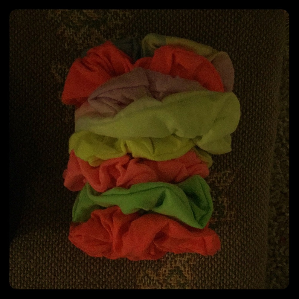 Set Of Colorful Scrunchies